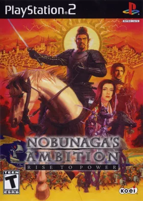 Nobunaga's Ambition - Rise to Power box cover front